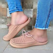 Women Casual Shoes - Màu hồng gỉ - Xem 2