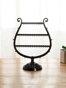 1 Giá đỡ trang sức màu đen, Giá đựng trang sức hình ly rượu sáng tạo, có thể dùng để trưng bày và sắp xếp dây chuyền, bông tai, vòng tay và đồng hồ trong phòng ngủ hoặc phòng khách - màu đen - Xem 4