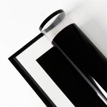 10pcs/20pcs Simple Frame Transparent Glassine Paper Flower Bouquet Wrap Waterproof Flower Wrapping Paper