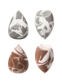 4PCS Makeup Sponge,Suitable For Cream & Powder Concealer, Loose Powder Makeup Applicator - Multicolor - View 3