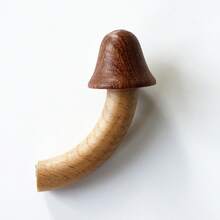 1入組磁性木製蘑菇冰箱磁鐵、冷藏庫磁鐵裝飾、裝飾性冰箱磁鐵飾品、白板上的磁鐵裝飾品 - 彩色 - 查看 15