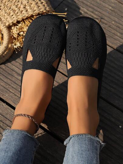 Letnie nowe, puste, oddychające buty damskie, codzienne buty damskie z miękkim dnem dla matek