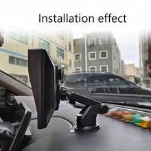 Reproductor de coche MP5 portátil inalámbrico con cámara trasera inalámbrica, lector de tarjetas USB multifunción - Negro - Ver 7