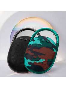 Bocina Bluetooth Portátil - Rojo - Ver 2