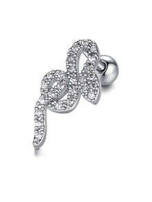 CIZME 1PC Bông Tai Sụn Rắn Trang Sức Xuyên Sụn Tragus Trang Sức Khuyên Trang Sức Khuyên Xoắn Quả Bóng Tròn Sau Bông Tai Dành Cho Nữ Bông Tai Xoắn Chuyển Tiếp Bông Tai Sụn Tragus Trang Sức - Rắn - Xem 11