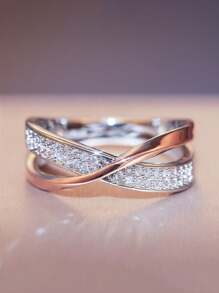 1 PC Charme S925 Sterling Silber Cubic Zirkonia Ringe Hochzeit Schmuck für Frauen Feinen Schmuck