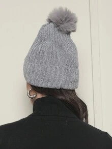 Touca Feminina de inverno Gorro Toca de frio Tendencia Smile 2024