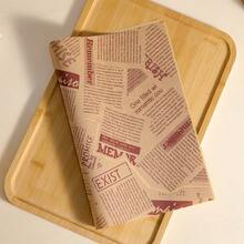 30 Chiếc Giấy Chống Dầu Mỡ Giấy Gói Bánh Sandwich Chịu Nhiệt Burger Thảm Khay Giấy Cuộn Gà Nướng Nhà Bếp, Có Thể Cắt Và Sử Dụng Trong Lò Vi Sóng - Lạc đà - Xem 2