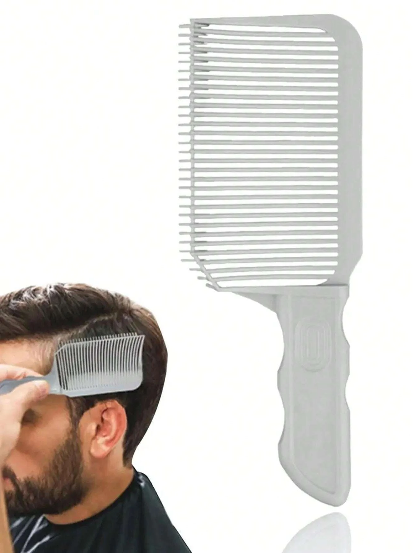 Peigne à Dents Larges Anti-statique - 20 Cm, Pour Coiffeur Et Tous Types De Cheveux