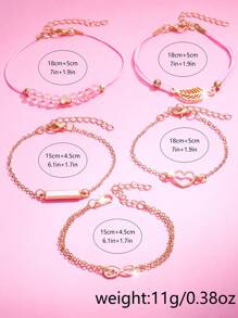 6Pcs/Set Women's Watch Fashion Casual Elegant Simple Round Quartz Wristwatch And Woven String, Bracelet Jewelry Set Suitable For Daily Wear, Back-To-School Season, Graduation Season, Thanksgiving, Couples, The Best Gifts Watch Box Not Included