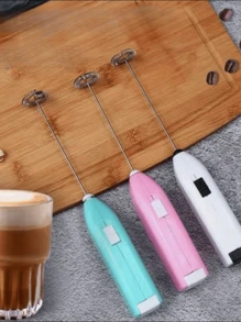 Pink Multi-Functional Whisk For Coffee, Milk And Eggs School Supplies