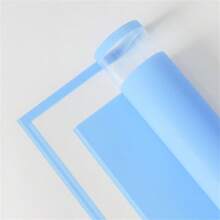 10pcs/20pcs Simple Frame Transparent Glassine Paper Flower Bouquet Wrap Waterproof Flower Wrapping Paper