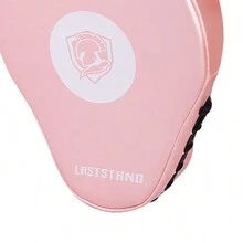 一個粉色Sanda拳擊訓練設備，弧形手柄跆拳道腳目標拳擊板，適用於成人和學生 - 粉色 - 查看 3