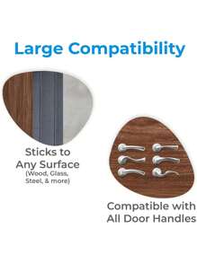 1Pc Door Lever Lock For Child Safety - Baby Proofing - Child Proof Handle Locks