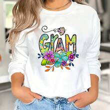 Newest Beautiful Flowers With Letters Slogan Designs DIY IIron On Patches Applique On Clothes T-Shirts Jackets Jeans Washable Heat Transfers Sticker For Clothing Applique - Multicolor - View 7