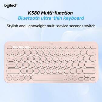 Logitech K380 Bluetooth Wireless Slim Silent Keyboard For Multi-Devices Windows Pad Android IOS