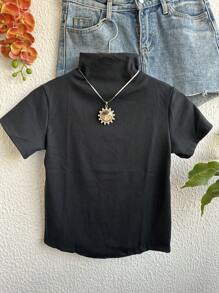 Women T-Shirts - Black - View 1