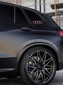 Bốn Tình Yêu Xe Ô Tô Logo Hình Trái Tim Dễ Thương Ngoại Thất Ô Tô Trang Trí Dán Cho Cửa Sổ Ô Tô Thân Đuôi Sau Trang Trí Xe Máy Laptop decal - Xem 4