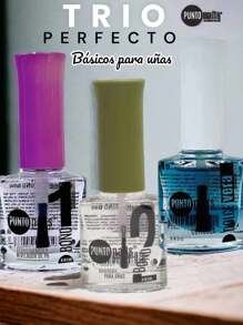 TRIO Basicos Punto Nails For Nail Application - Mint Blue - View 2