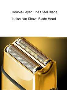 Kemei Conjunto de cortadora de pelo y afeitadora eléctrica Kemei Marca KM-2131 para uso doméstico de hombres, recargable por USB, máquina de cortar el cabello inalámbrica, afeitadora de barba, regalo de cumpleaños para hombres