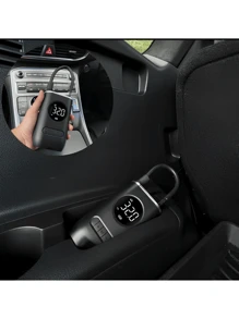 Bomba de Ar Inteligente Bomba de Ar Portátil - Cinza - Visão 3