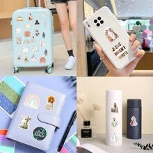 120 Pieces Inspirational Stickers Jesus Faith Stickers Wisdom Words Decals Christian Stickers Verse Motivational Stickers For Water Bottle Car Skateboard Laptop Luggage