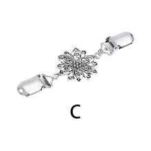 6 cái/bộ Kẹp khăn choàng áo len cổ điển, Kẹp cổ áo len cardigan, Kẹp cài áo sơ mi, Thích hợp cho phụ nữ và bé gái mặc - Nhiều màu - Xem 13