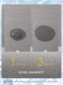 一塊具有奢華簡約圖案設計的珪藻土浴室地墊，採用輕奢時尚風格，具有吸水、防滑和防污功能，適用於廚房、浴室、入口、洗衣房等地方。這是一款簡單的珪藻土軟橡膠地墊。 - 彩色 - 查看 9