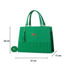 Women Shoulder Bags - 綠色 - 查看 3