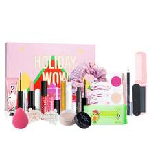 Calendario De Adviento, Herramientas De Maquillaje, Calendar - Rosa Pálido - Ver 3