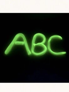 1入組玻璃般脆弱的女孩心形粉紅色星空柔軟黏土！帶有氣泡膠爆裂聲的彈力黏土 - 綠色 - 查看 2