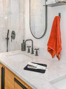 1 pieza Estera de silicona resistente al calor para vara rizadora del cabello, plancha y rizador de cabello portátil, almohadilla de silicona antideslizante para almacenamiento, herramienta de peinado para cabello ondulado, almohadilla de silicona para cicatrices, accesorios y productos para el cabello, esenciales de viaje para peluquería y salón de belleza