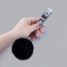 Credit Card Puller, Acrylic Debit Bank Card Grabber For Long Nails ATM Keychain - Black 2 - View 4