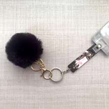 Credit Card Puller, Acrylic Debit Bank Card Grabber For Long Nails ATM Keychain - Black 2 - View 6