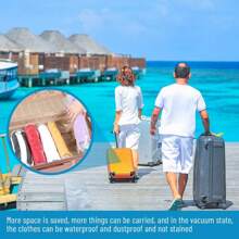 1 件旅行手卷压缩袋，透明真空衣物收纳袋，适用于家庭、旅行装饰秋季装饰节日装饰房间装饰家居装饰秋季装饰卧室装饰万圣节装饰、房间装饰、圣诞装饰、万圣节、万圣节装饰、圣诞节、万圣节装饰、圣诞装饰、秋季装饰、圣诞装饰、收纳、组织者卧室、组织者、组织者、家庭收纳、女式白色 T 恤、女式黑色裤子、女士冬装、连衣裙、女士冬装、优雅女装、女士白衬衫、长袖、女士白色连体裤、女士春季连衣裙、女士春季服装、春季、春装、极简主义、夏季上衣 - 無色 - 查看 11