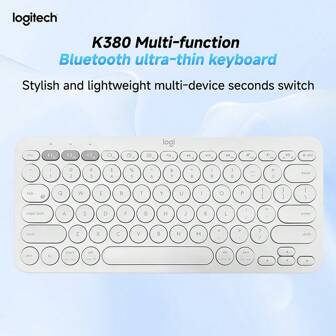 Logitech K380 Bluetooth Wireless Slim Silent Keyboard For Multi-Devices Windows Pad Android IOS