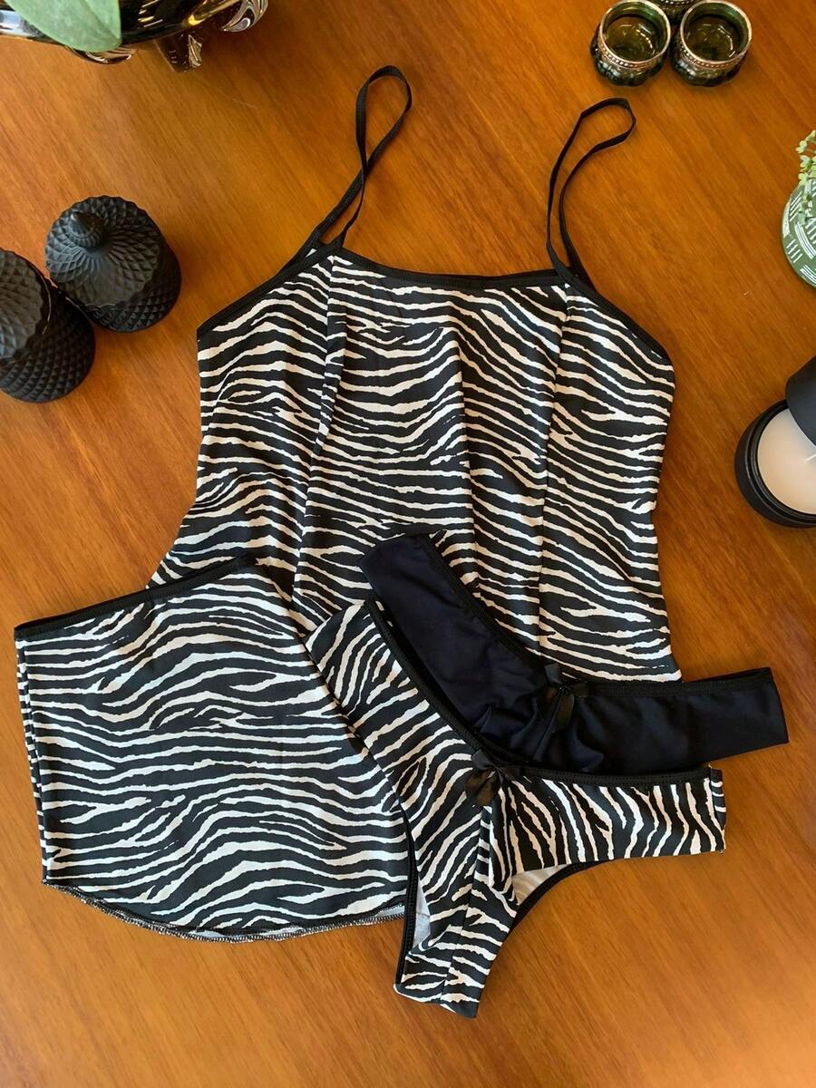 Pijama feminino conjunto de dormir estampado