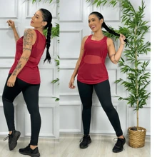 Women Outdoor Tees & Tanks - Red - View 1