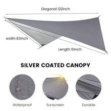 Camping Hammocks - Baby Blue - View 3