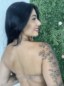 Sutiã Silicone Costa Nua Invisível Discreto Com Bojo