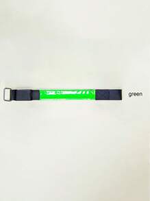 1pc LED Light-Up Armband With Replaceable Battery, Night Running Safety Signal Lamp Reflective Armband Foot Ring, Powered By 2 CR2032 (Batteries Included) - Multicolor - View 14