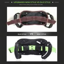 CHCYCLE Motorcycle Passenger Handles,Rear Seat Passenger Safety Belts,Motorboat Harnesses Pillion Rider Grips Grab Handle System,Motorcycle Grip Kidney Belts - Green - View 5