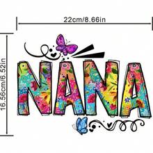 Newest Beautiful Flowers With Letters Slogan Designs DIY IIron On Patches Applique On Clothes T-Shirts Jackets Jeans Washable Heat Transfers Sticker For Clothing Applique - Multicolor - View 2