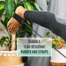 1入組瑜珈彈性訓練阻力帶，多功能普拉提棒，普拉提設備，家用健身彈性運動帶 - 彩色 - 查看 5