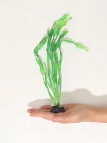 1pc Artificial Aquatic Plant Fish Tank Ornament - Multicolor - View 3