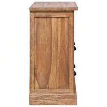 Side Cabinet Storage Cabinet 23.6"X11.8"X23.6" Solid Teak