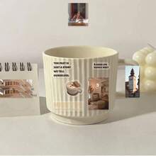 2pcs Florida Landscape Combination Text Stickers With 31 Small, Modern Realistic Style, PET Waterproof DIY Stickers.Suitable For Photo Albums, Diaries, Cups, Laptops, Mobile Phones, Scrapbooks - Red and White - View 6