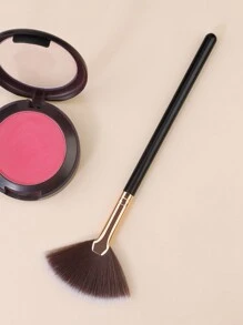 RANCAI 1 Pc Pack Fan Brushes Fan Mask Brush Set, Facial Mask Brush Mask Applicator Brush For Peel Mask Makeup Tool,Foundation Brush,Concealer Brush,Blush Brush,Contour Brush,Blush Brush,Bronzer Brush,Powder Brush,Foundation Brush,Blush Brush - Black - View 7