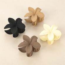 4 cái Kẹp tóc màu gradient lớn Plumeria cho mùa xuân Hàng mới - Nhiều màu - Xem 6
