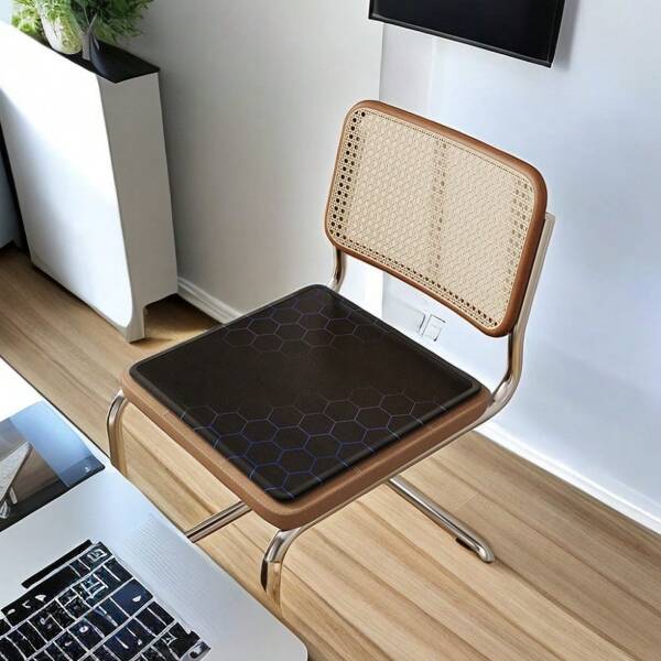 Almofada de seda de gelo para escritório no verão Almofada de gelo no verão Estudante Fart almofada de fezes Almofada de fezes fria Almofada de assento